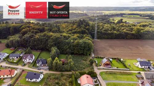 Nowość - działka przy lesie - 1519m z wydanymi WZ