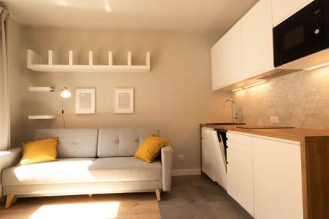 Kawalerka 26 m2, balkon - Kręta 23, Nadodrze