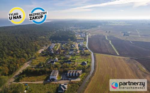 Działka inwestycyjna 1 419 m MPZP Sobieszewo