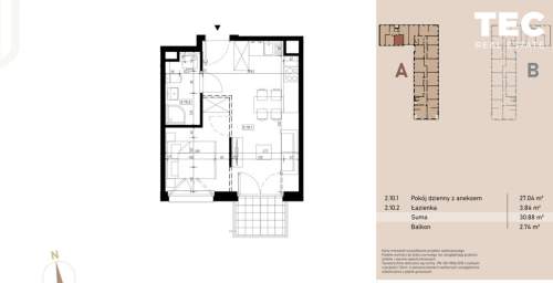 2 pokoje 2027 rok stan deweloperski garaż