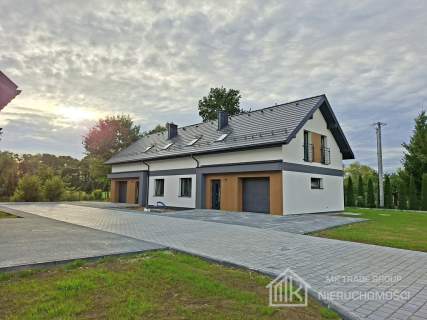 Gotowy nowy dom, 5 pokoi, garaż, działka 4 ar