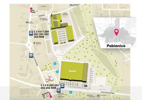 Biuro 19 m w centrum Pabianic Tkalnia