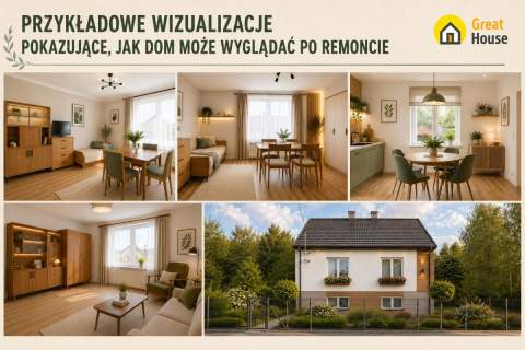 PACANÓW-atrakcyjna nieruchomość DOM MUROWANY
