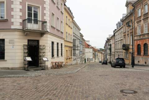 Przy Rynku Dwustronne zielone patio