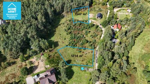 Działka budowlana 1214 m , Koleczkowo, Las i rzeka