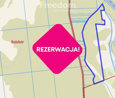 Działka/17 HA/Włodawa/Sobibór/Rzeka Bug