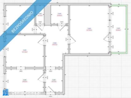 3 pokoje 63,5 m bez pośredników duża loggia po remoncie