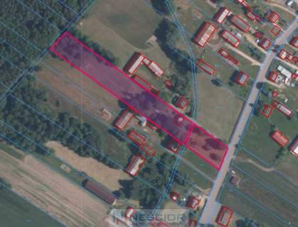 Działka 6700m2 na sprzedaż z siedliskiem
