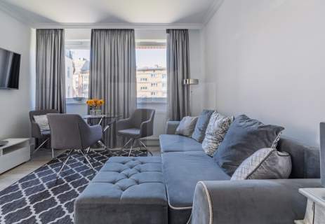 Apartament 250 m od Motławy 2 pokoje z balkonem
