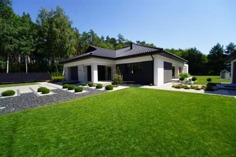 PIĘKNY DOM OBROWO, 5 pok., dzialka 3600 m2, LAS