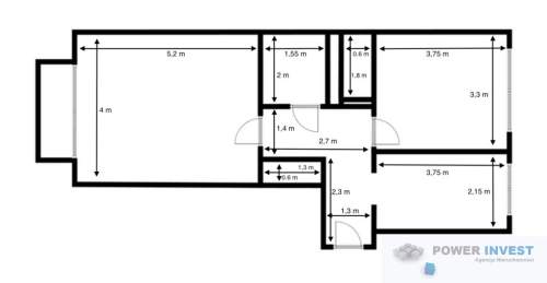 2 pok osobna kuchnia balkon Rondo Kocmyrzowskie