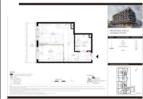NOWE Mieszkanie 2 pokoje 36 m2