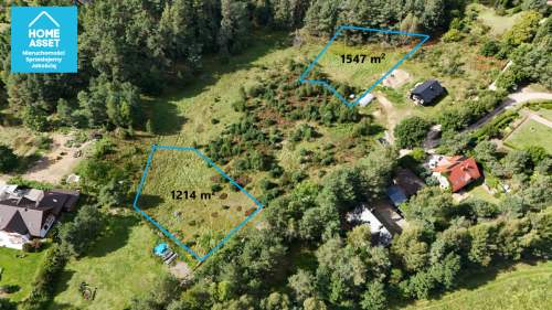 Działka budowlana 1214 m , Koleczkowo, Las i rzeka