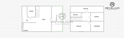 76,6 m 4 POKOJE OGRÓDEK 30 m 2 ŁAZIENKI