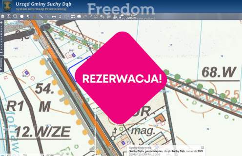 Działka z projektem domu i budynku z wiatą 