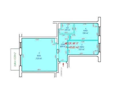 3 pok. Apartament z widokiem na Zalew Siedlecki