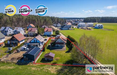 Dom wolnostojący na dużej działce 1258m2