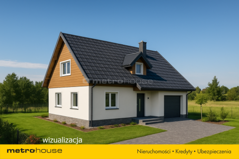 Dom jednorodzinny Lutry - stan surowy zamknięty
