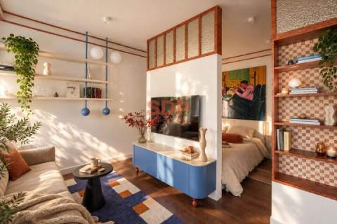 Designerski apartament typu studio w zrewitalizowanej kamienicy