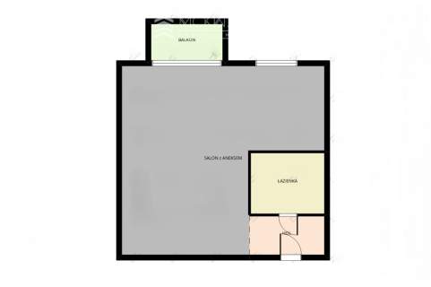 Os. Piaski kawalerka blisko centrum 22 m2, parking