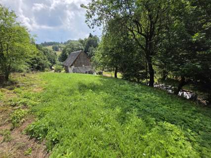 Działka BUDOWLANA i dom.31 ary Bieszczady, Bóbrka, k. SOLINA