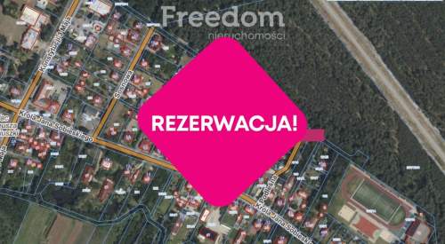 Działka 622 m w centrum Puszczy Mariańskiej