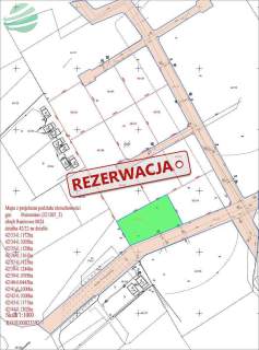 Uzbrojona działka 1171m2 budowlana pod lasem Rusin