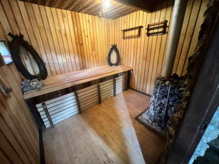 Siedlisko Kopytów Kodeń dom całoroczny Sauna teren za