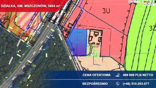 Teren usługowy przy S8   idealny pod magazyn lub warsztat