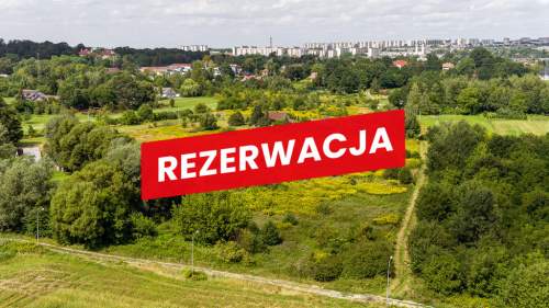 Działka budowlana 14 arów z bezterminową WZ