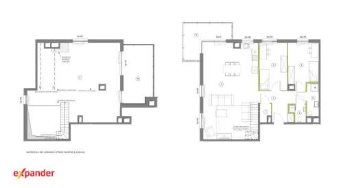Apartament premium z antresolą i widokiem na Stare Miasto