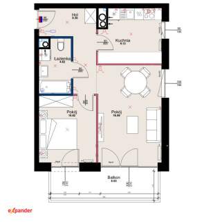 50 m narożne osobna kuchnia balkon szybki odbiór
