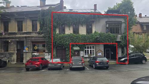 Lokal usługowo-mieszkalny w centrum Cieszyna do wynajęcia.