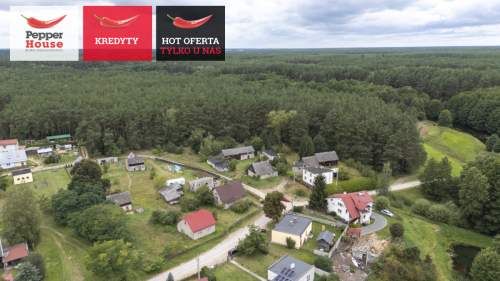 Siedlisko w Zimnych Zdrojach,blisko rzeka Wda, las
