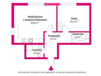55m2 2 pokoje cicha i zielona okolica