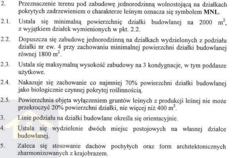Działka budowlana w Otwocku.