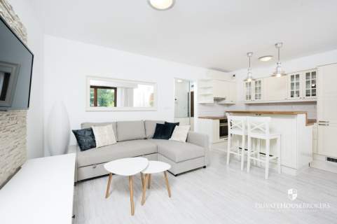 35 metrowe, komfortowe studio w Fabryce Czekolady