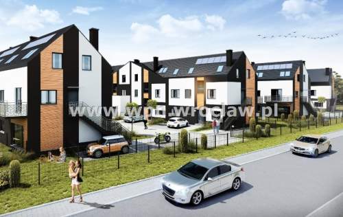 Nowy szereg 127m, garaż, ogród, pd Wrocławia