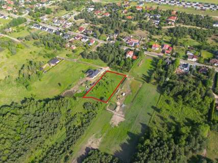 Ładna działka budowlana Potasze Puszcza Zielonka