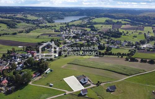Działka budowlana z widokiem na Jezioro Sianowskie