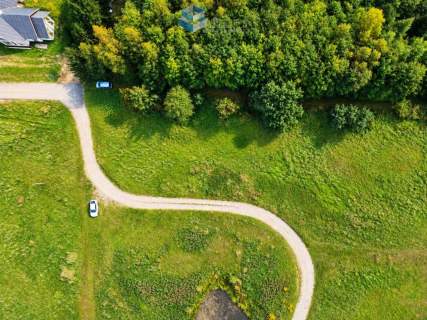 Panoramiczny widok na rozlewisko