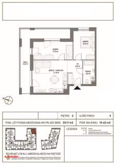 3-pokojowy apartament w centrum Młodego Miasta Blisko Motławy