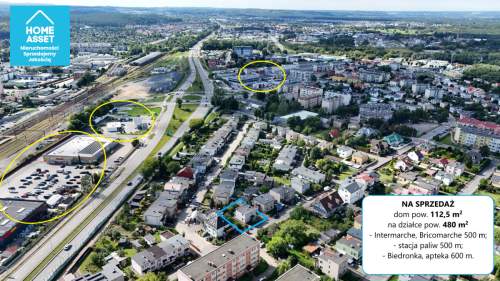 Dom wolnostojący w Wejherowie z potencjałem 112 m 