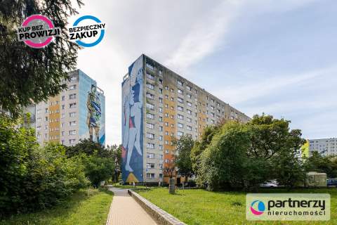 Mieszkanie 42,4 m Zaspa Duży balkon 2 Pok