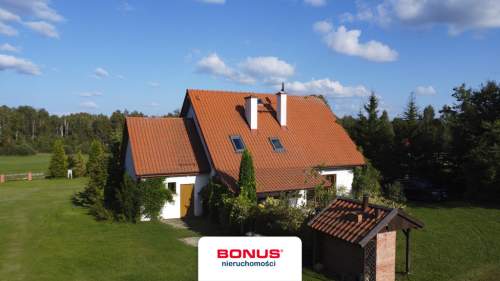 Mazury - dochodowa agroturystyka, 2 domy, 4,16 ha
