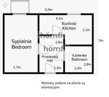 34.5m z balkonem i parkingiem Od zaraz
