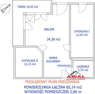 Uroczy apartament z dużym tarasem Jurata