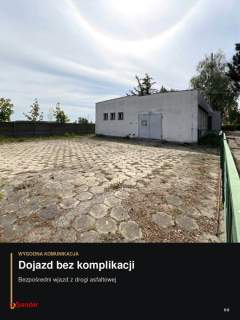 Funkcjonalny budynek usługowo-produkcyjny 104 m .