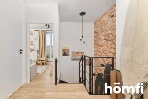NOWA CENA 70m2 2 poziomy, 3 tarasy Różanka