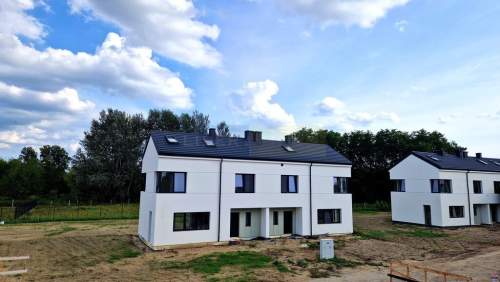Nowoczesny bliźniak 123 m z dużą działką